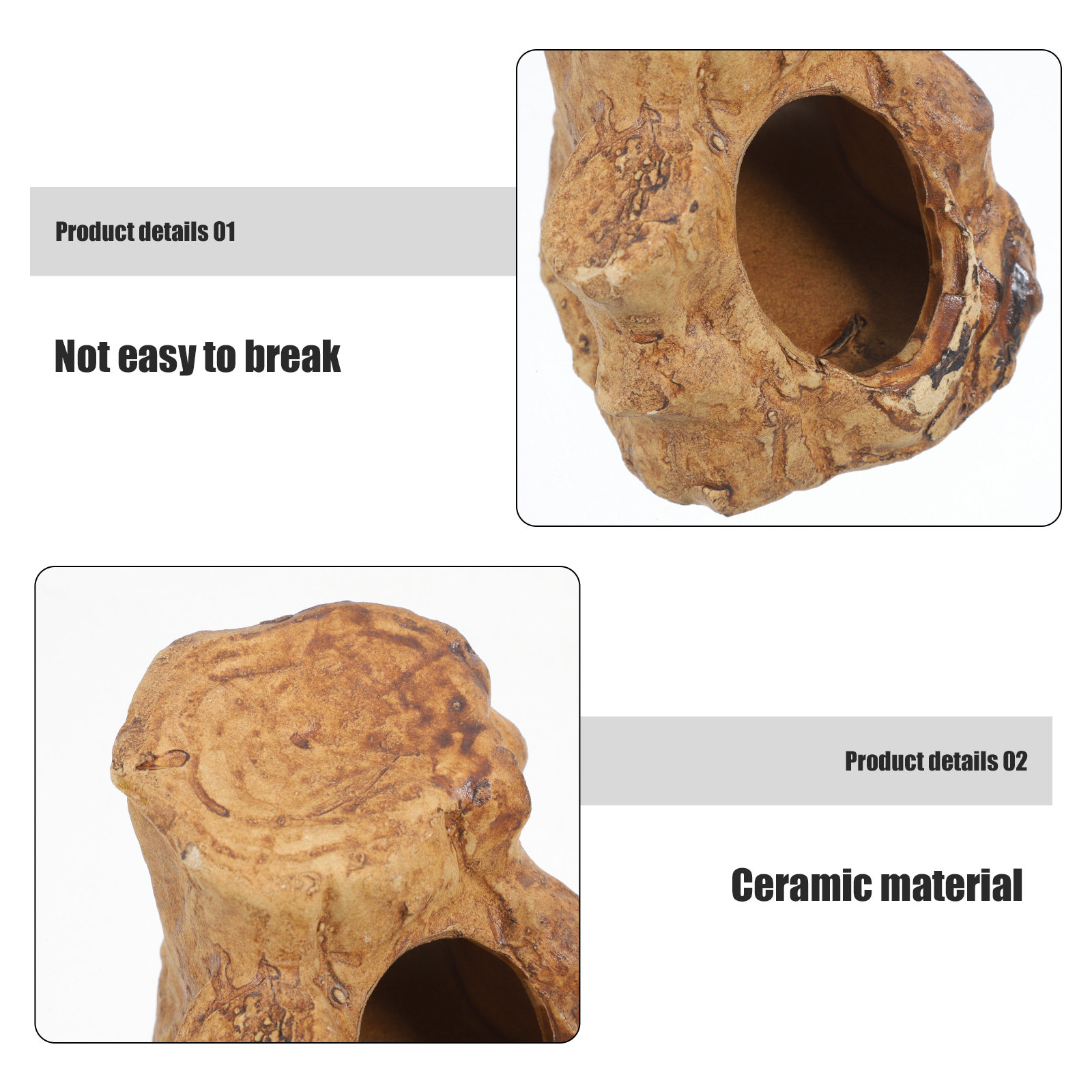 Premium Ceramic Aquarium Caves - Hide Cave Ceramic 评论和价格