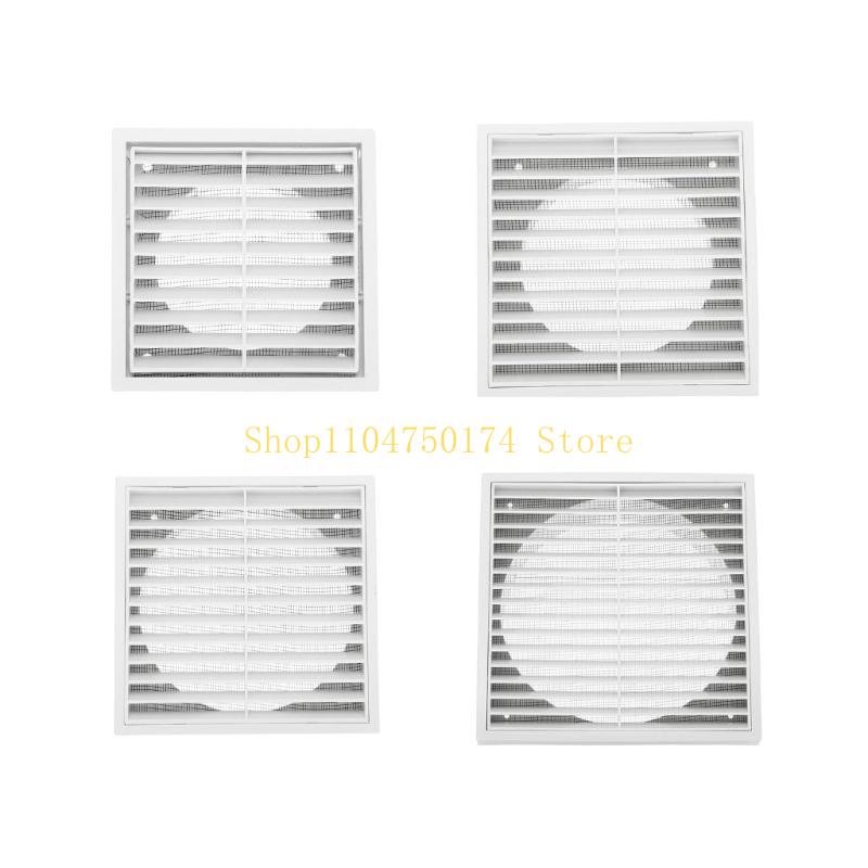 Plastic Square Air vent Louver - Screen Top Mesh 评论和价格