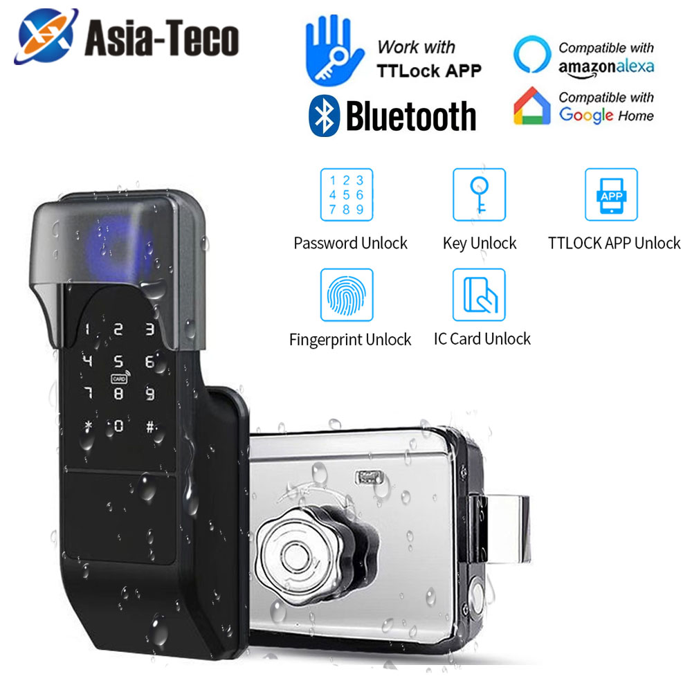IP65 Waterproof TTLock Fingerp - Glass Door Hinge 评论和价格
