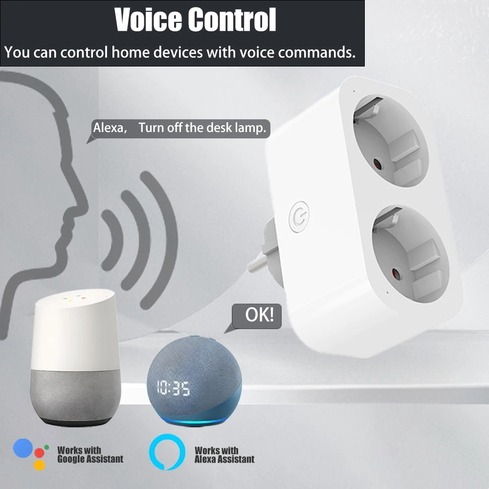 BORUIDAPLS WiFi Smart socket E - Timer Dual Outlet 评论和价格