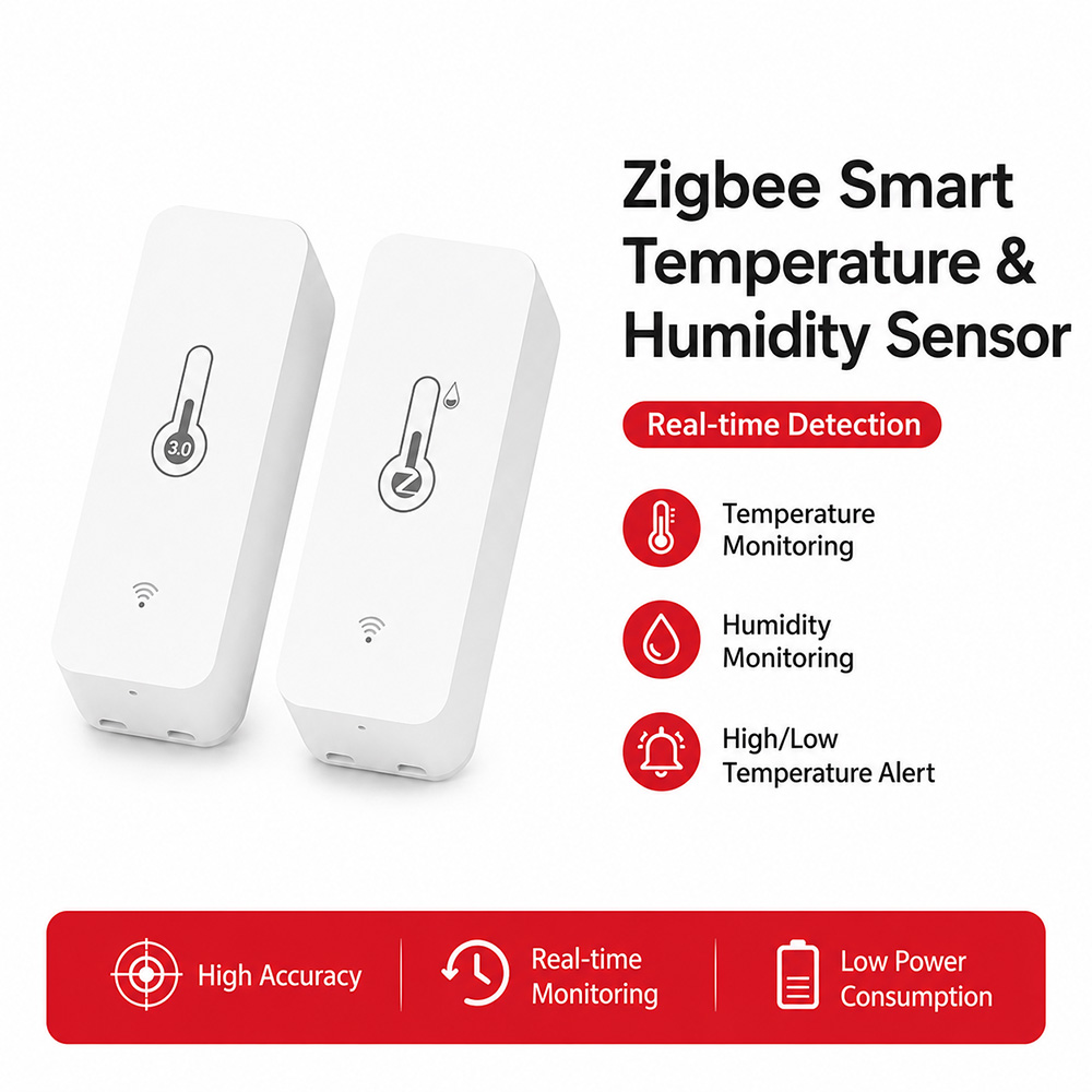 Zigbee Temperature Humidity Se - Digital Hygrometer Probe 评论和价格