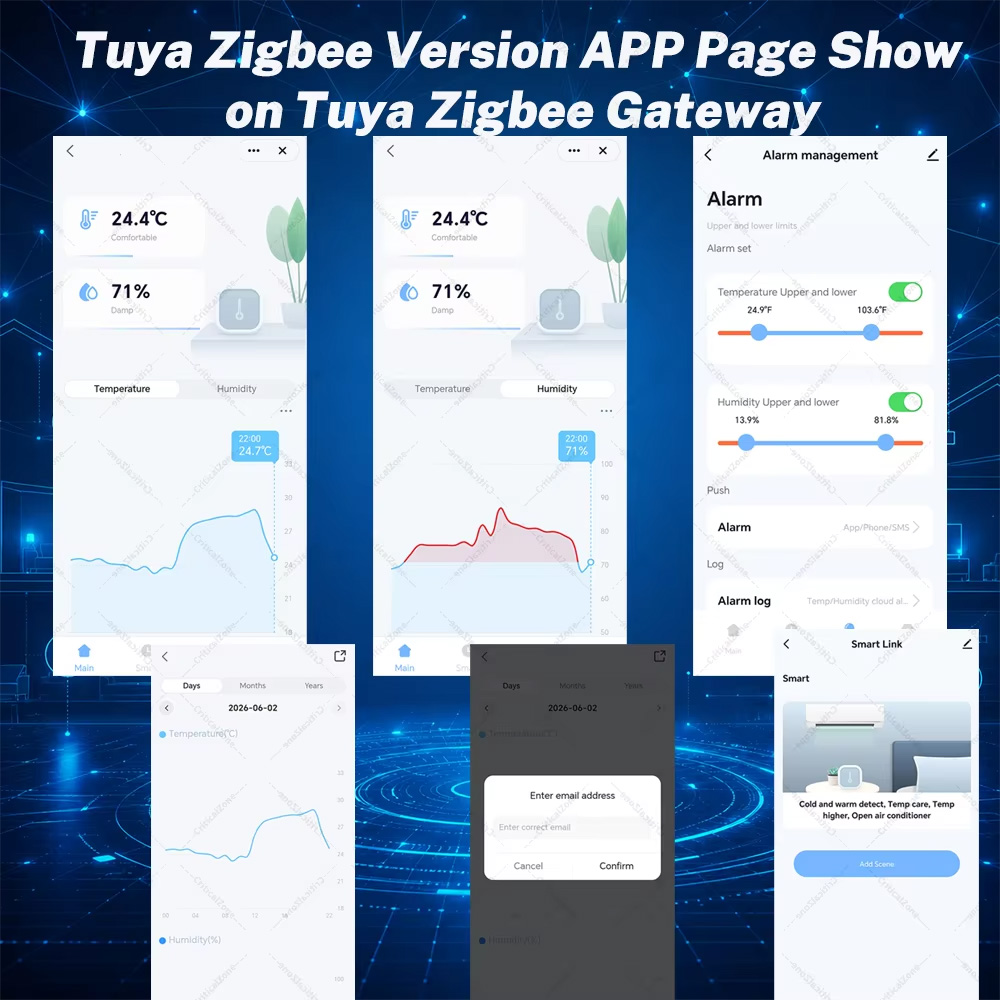 Zigbee Temperature Humidity Se - Digital Hygrometer Probe 评论和价格