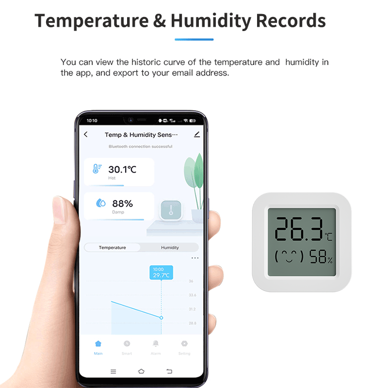 Tuya Temperature Humidity Sens - Digital Hygrometer Probe 评论和价格
