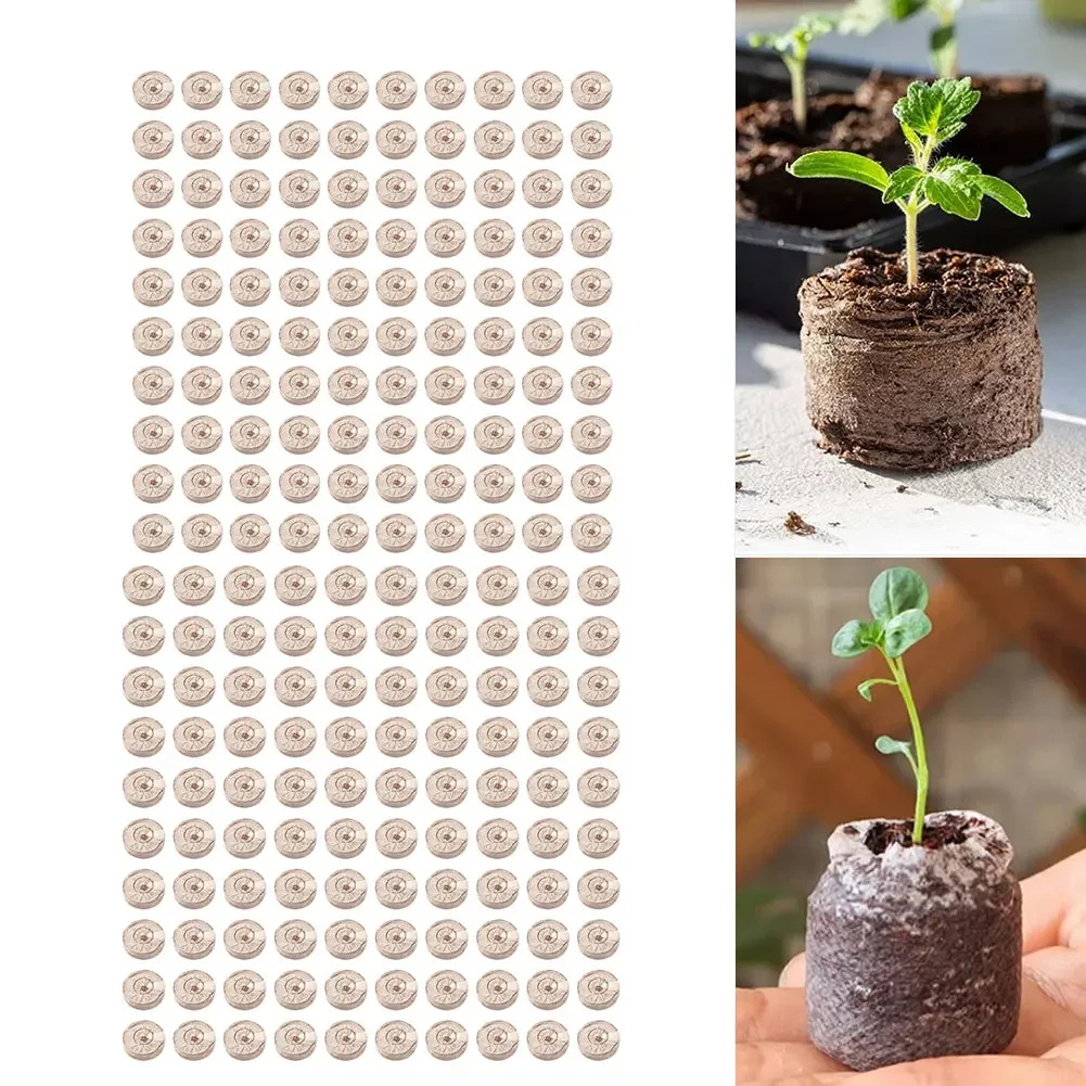 100pcs Compressed Coco Coir Pe - Substrate Coconut Fiber 评论和价格