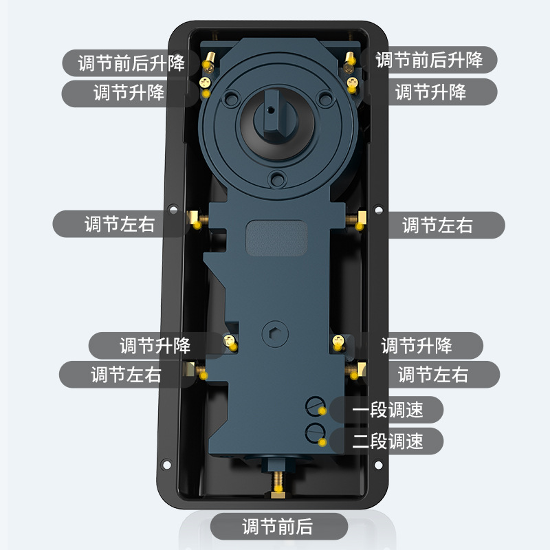 Glass Door Floor Spring 220B 1 - Glass Door Hinge 评论和价格